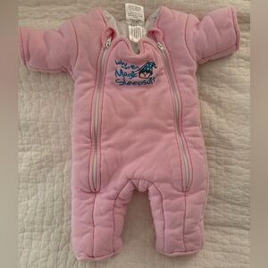 Baby Merlin’s Magic Sleepsuit Size S Pink